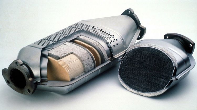 How is an exhaust pipe inside