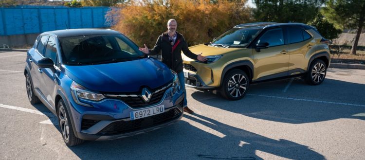 Comparativa Renault Captur Toyota Yaris Cross