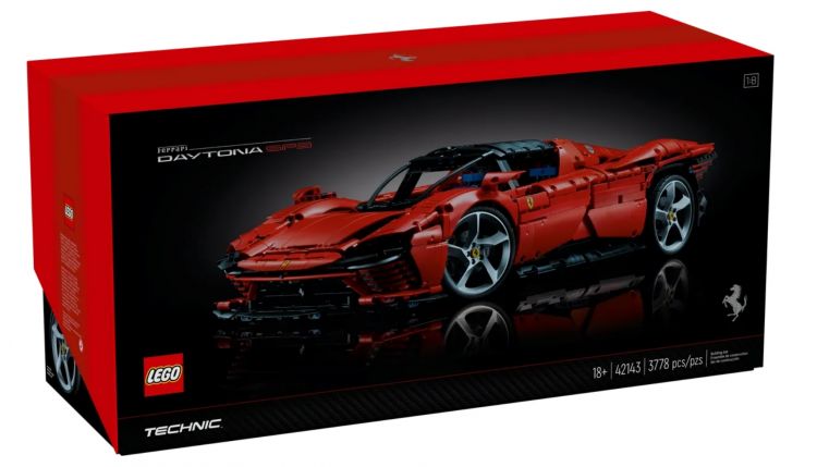 Ferrari Daytona Sp3 Lego 2022 04
