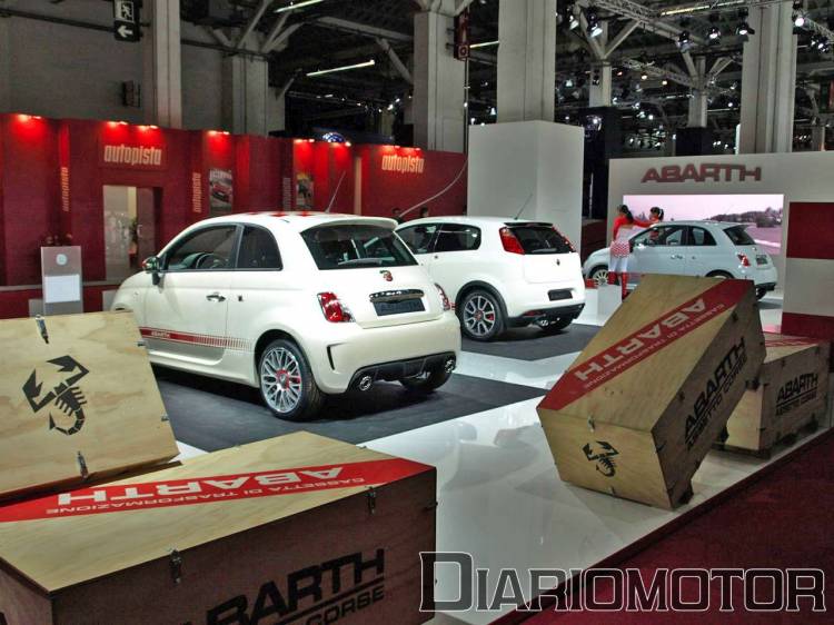 Fiat 500, 500 Esseesse y Grande Punto Abarth en el Salón de Barcelona