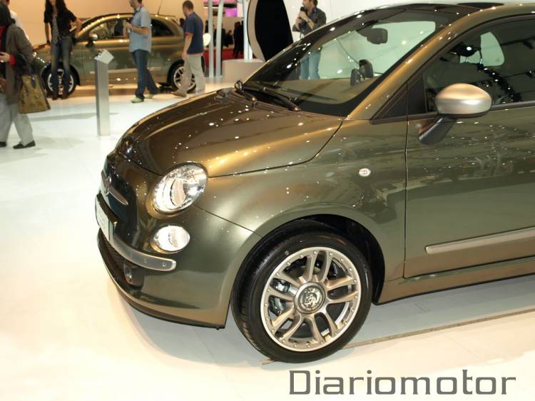 Fiat 500 Diesel en París 2008 Fiat 500 Diesel en París 2008