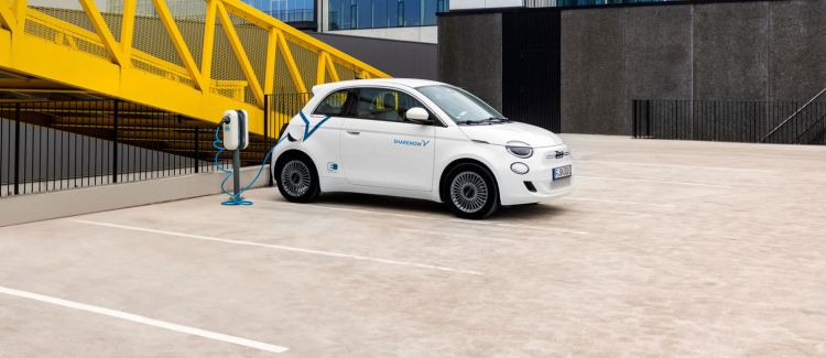 Fiat 500e Share Now Coche Compartido Electrico