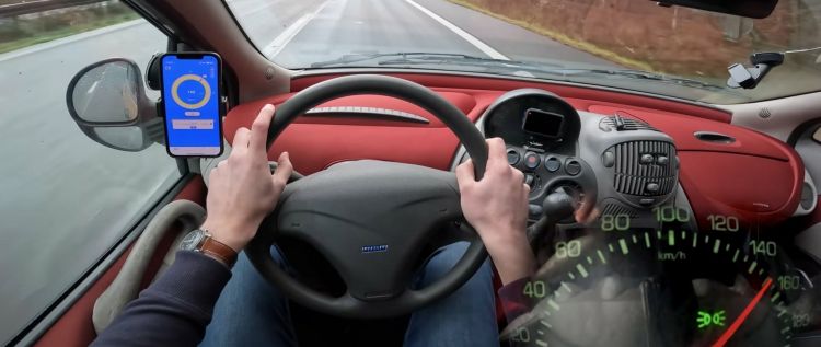 Fiat Multipla Lamborghini Autobahn Velocidad Maxima Video 1
