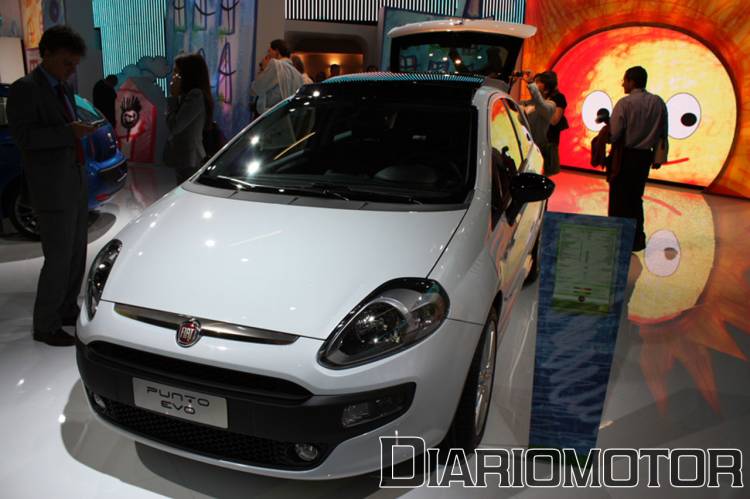 Fiat Punto Evo en Frankfurt 2009 Fiat Punto Evo en Frankfurt 2009