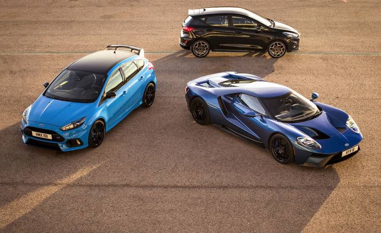 Eight Ford Performance Models + Eight Ford GT Race Drivers = One