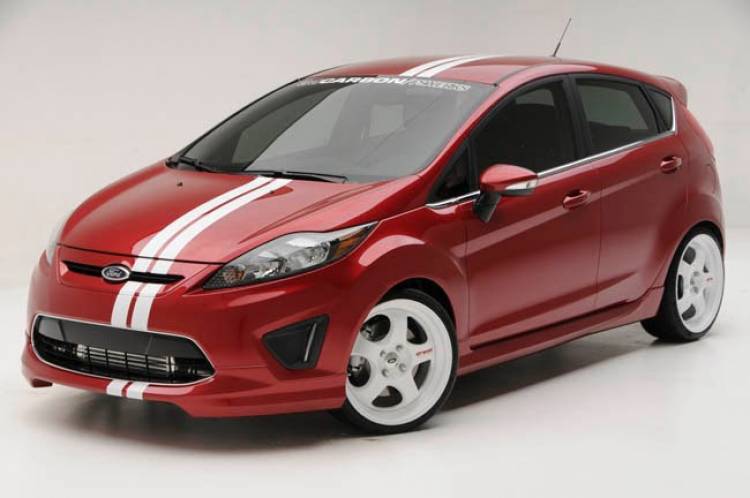 Ford Fiesta "custom" en el L.A. Auto Show Ford Fiesta "custom" en el L.A. Auto Show