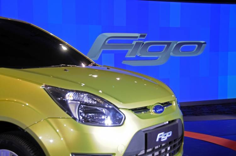 Reveal of the New Ford Figo in Delhi India Reveal of the New Ford Figo in Delhi India