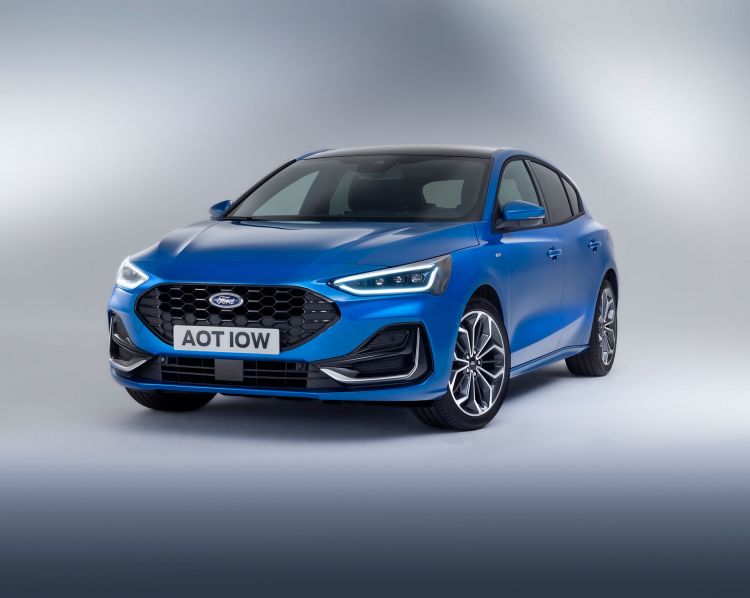 Ford Focus St Line 2022 Azul 01 Ford Focus St Line 2022 Azul 01