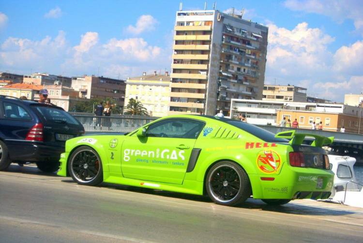 Ford Mustang GT propulsado por GPL Ford Mustang GT propulsado por GPL