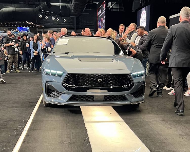 Ford Mustang First Unit Auction 2