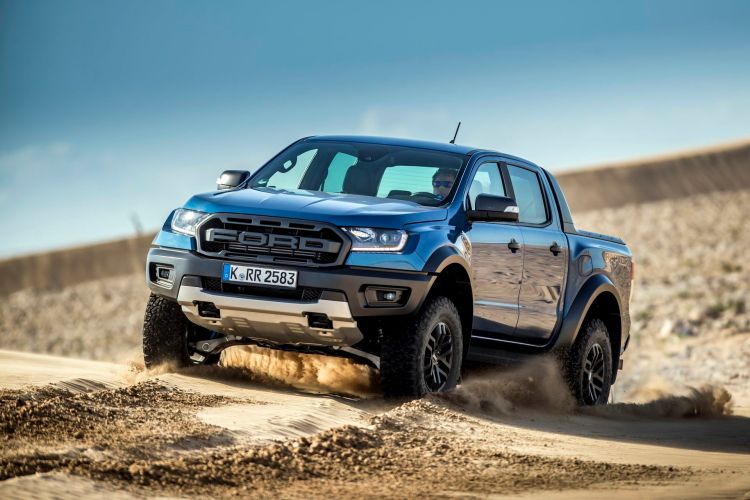 La Ford Ranger Raptor estrenará un motor V8 de gasolina... pero solo en ...