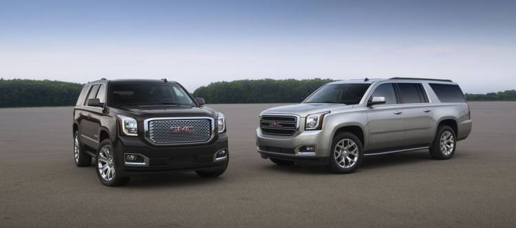 2015 GMC Yukon Denali (L) and Yukon XL SLT 2015 GMC Yukon Denali (L) and Yukon XL SLT