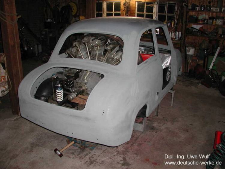Goggomobil con motor de avión Goggomobil con motor de avión