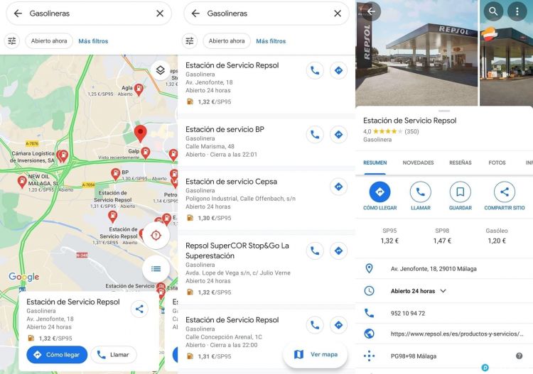 Google Maps Precio Combustibles Gasolinera 0121 01 Google Maps Precio Combustibles Gasolinera 0121 01