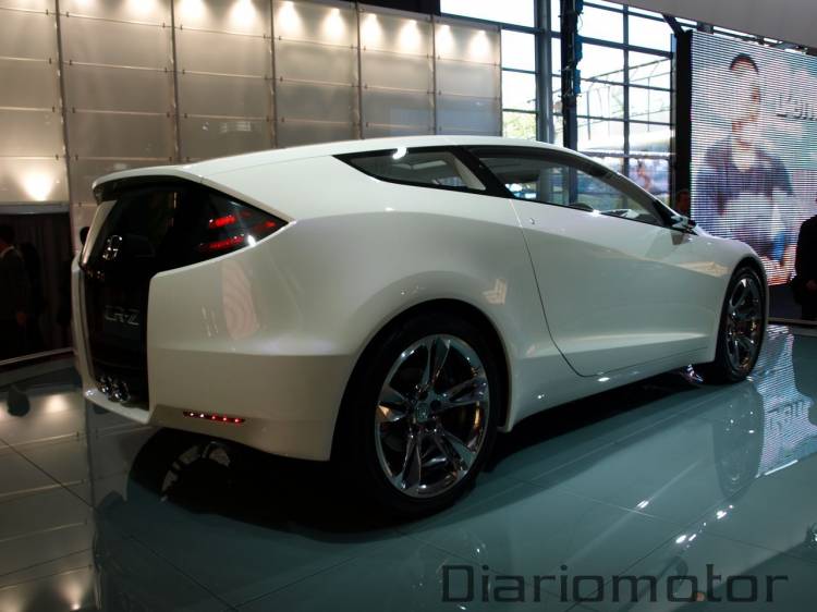 Honda CR-Z Concept en París 2008 Honda CR-Z Concept en París 2008