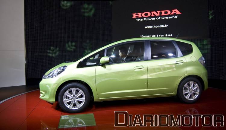 Honda Jazz Hybrid en el Salón de París Honda Jazz Hybrid en el Salón de París