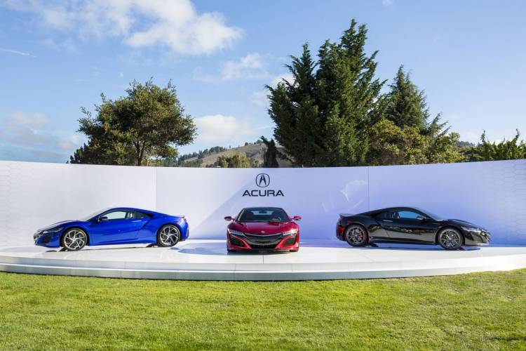 Acura NSX at The Quail 2015.
