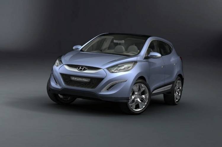 Hyundai HED-6 ix-ONIC Concept, adelanto Hyundai HED-6 ix-ONIC Concept, adelanto