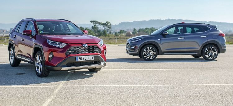 Hyundai Tucson 48v Toyota Rav4 Prueba Comparativa 04 Hyundai Tucson 48v Toyota Rav4 Prueba Comparativa 04