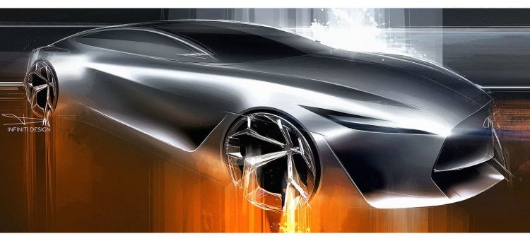 Sketches: INFINITI Q Inspiration Concept Sketches: INFINITI Q Inspiration Concept