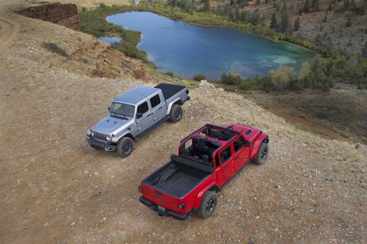2020 Jeep® Gladiator Overland And Gladiator Rubicon