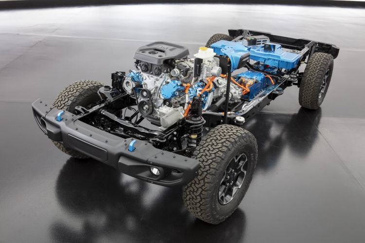 2021 Jeep Wrangler 4xe Chassis