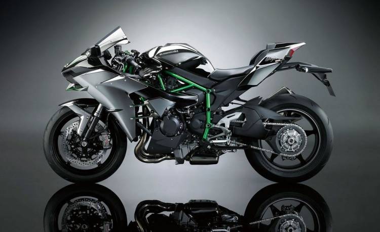 Kawasaki Ninja H2 Versi 243 N De Calle Del Veyron De Dos