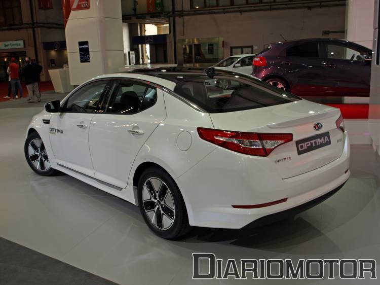 Kia Optima 2012 en el Salón de Barcelona