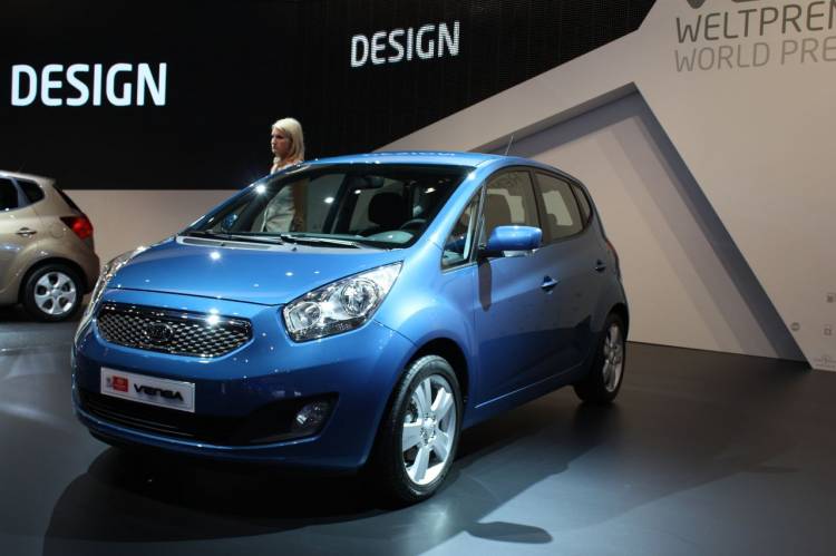 Kia Venga en el Frankfurt 2009 Kia Venga en el Frankfurt 2009