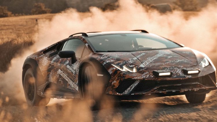 Lamborghini Huracan Sterrato 2023 Teaser 20