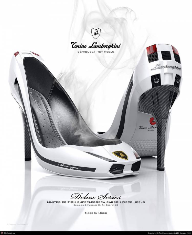 Zapatos de tacón by Lamborghini | Diariomotor