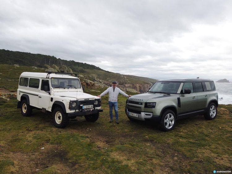 Land Rover Defender Old New