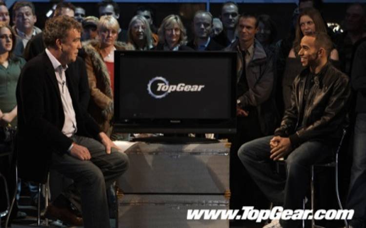 Hamilton en Top Gear Hamilton en Top Gear