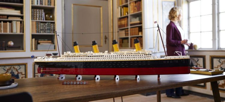 Lego Titanic Detalles Set 1p