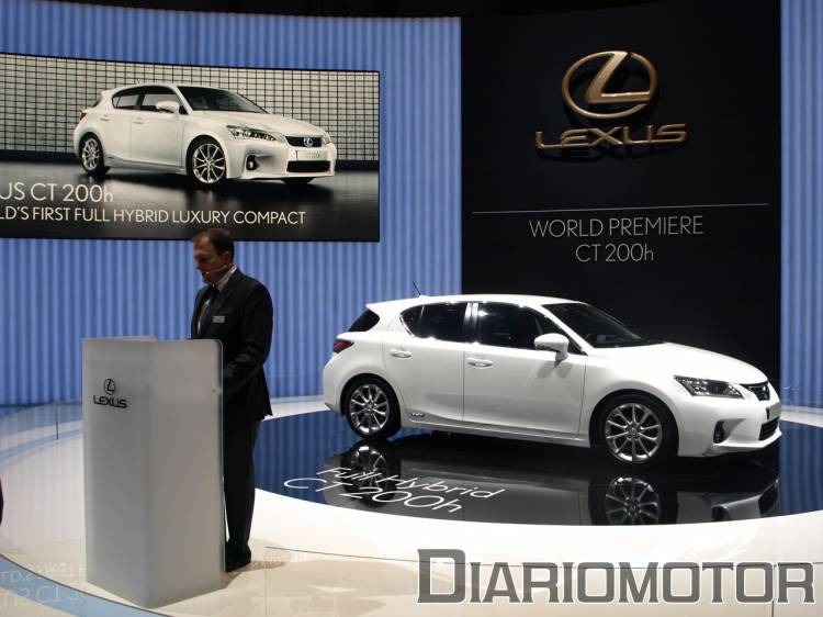 Lexus CT 200h, premiere en Ginebra Lexus CT 200h, premiere en Ginebra