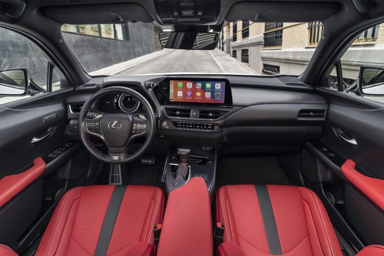 Lexus Ux 250h 2023 14 Interior Plazas Delanteras Salpicadero Lexus Ux 250h 2023 14 Interior Plazas Delanteras Salpicadero