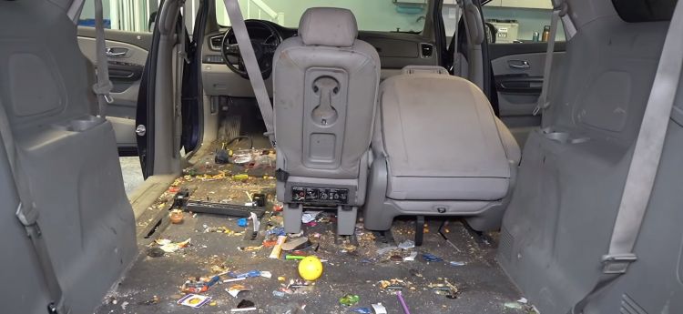 Limpiar Coche Sucio Detallado Limpiar Coche Sucio Detallado