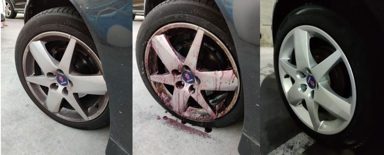 Limpiar Llantas Coche Limpiar Llantas Coche