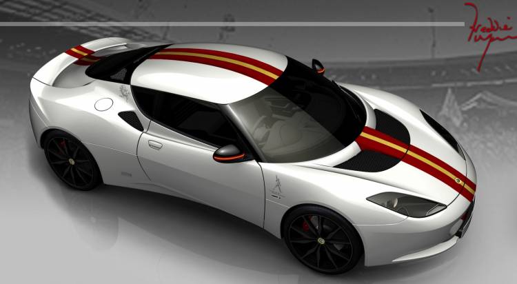 Lotus Evora S Freddie Mercury Edition