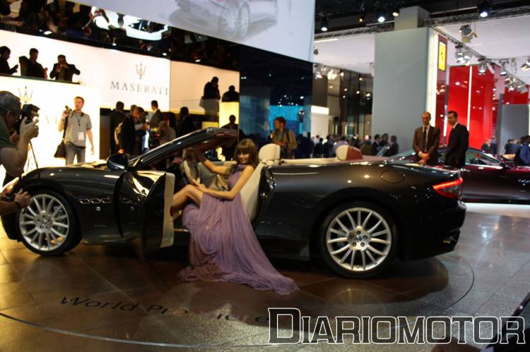 Maserati GranCabrio en Frankfurt 2009 Maserati GranCabrio en Frankfurt 2009