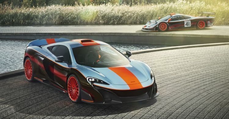 Mclaren 675lt Gulf 0618 010 Mclaren 675lt Gulf 0618 010