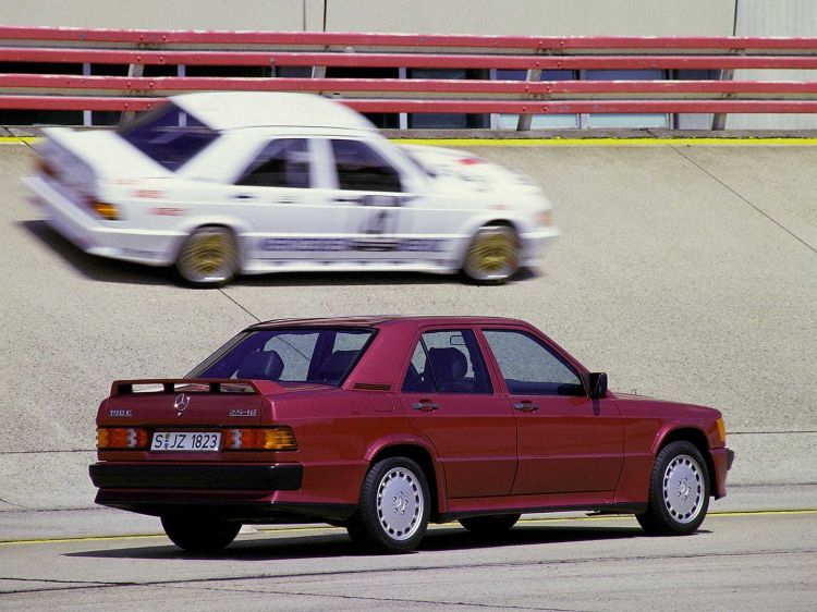Mercedes 190 Limite Velocidad Autobahn