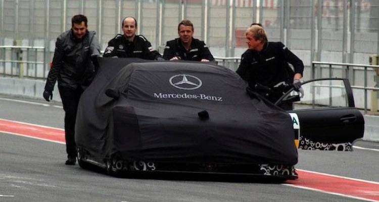 Mercedes Clase C Coupé DTM y SLS AMG GT3