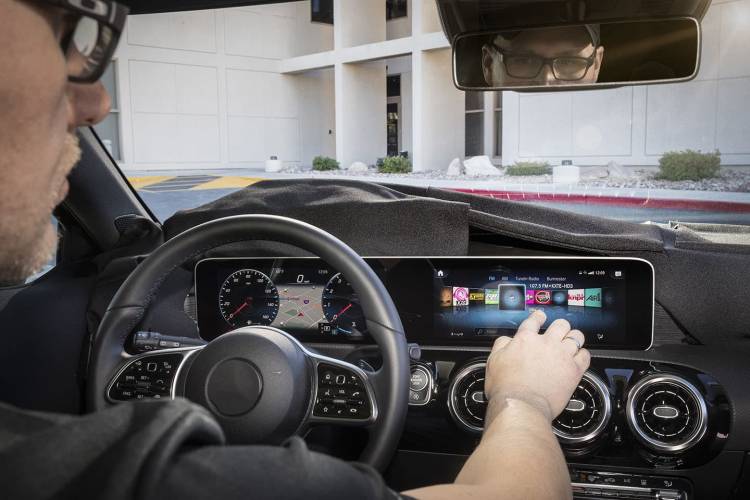 Mercedes-Benz auf der Consumer Electronics Show (CES, 2018) in Las Vegas