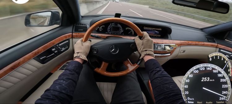 Mercedes Clase S Autobahn