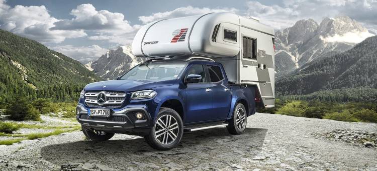 Erste Reisemobilkonzepte auf Mercedes-Benz X-Klasse Basis
