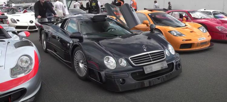 Mercedes Clk Gtr Super Sport Video