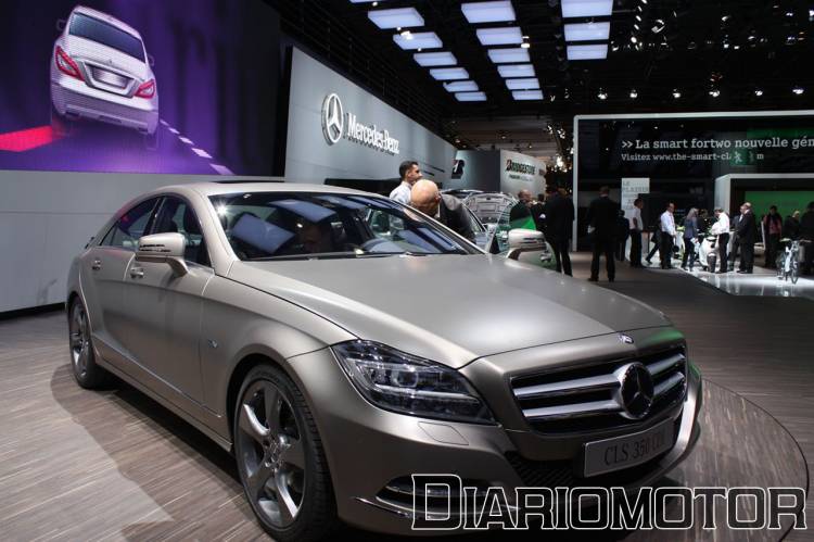 Mercedes CLS 2011 en el Salón de París Mercedes CLS 2011 en el Salón de París