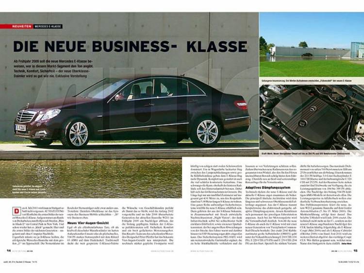 Mercedes Clase E 2009 Mercedes Clase E 2009