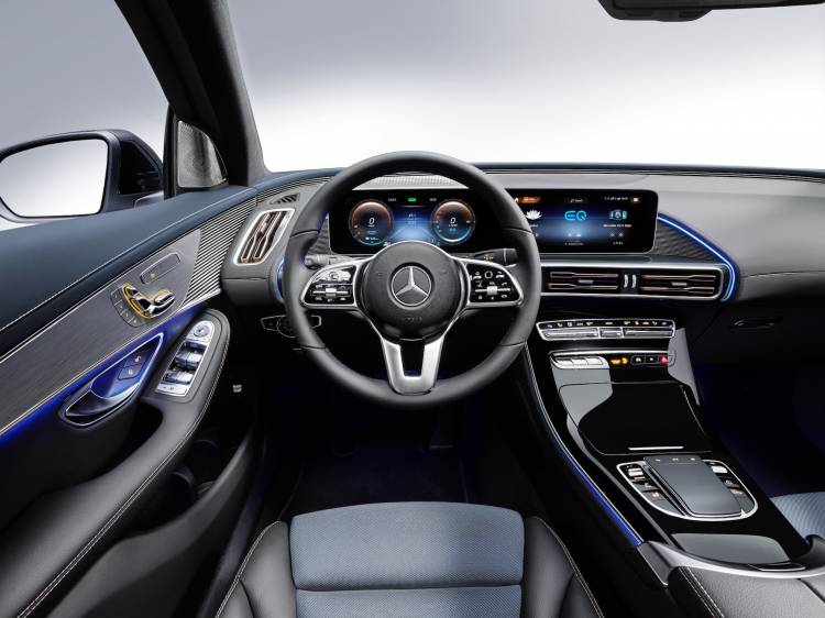 Mercedes EQC interior